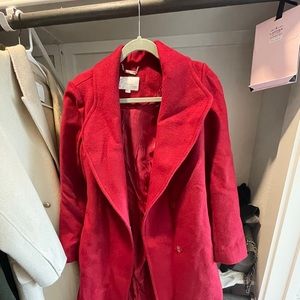 Red coat